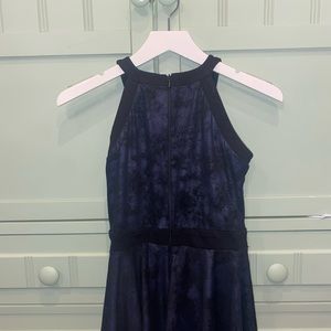 Navy junior dress